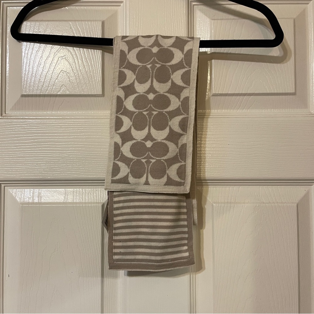 coach men’s scarf